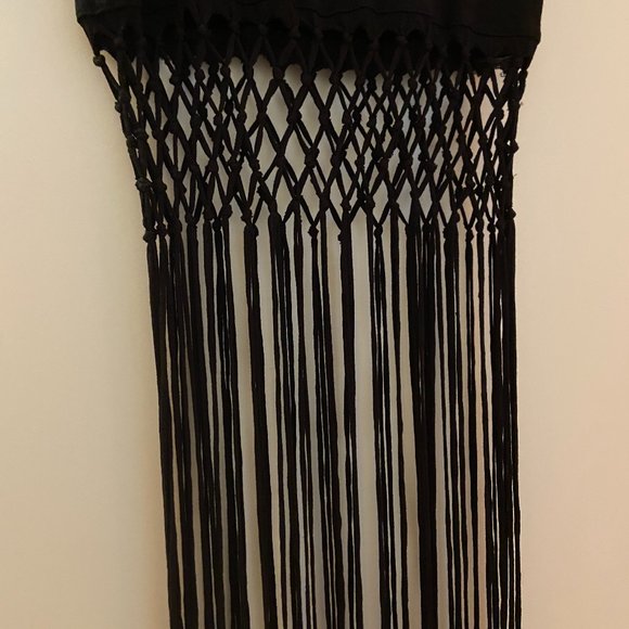 H&M Coachella Collection Fringe Skirt | Black - Picture 4 of 5